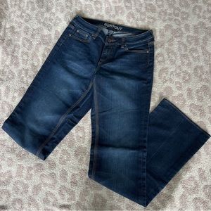 SOLD Curvy Bootcut Stretch Jeans women’s size 6 tall blue spring 6 long low rise